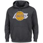 Majestic Los Angeles Lakers Post Up Hoodie - Men, Size: Xxl, Grey