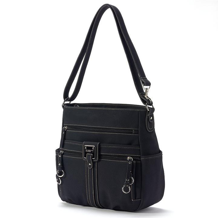 Rosetti Double-duty Bucket Bag, Women's, Black