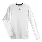 Boys 8-20 Adidas Tight-fit Performance Tee, Boy's, Size: L(14/16), White
