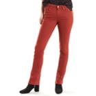 Women's Levi's&reg; Mid Rise Skinny Cut Jeans, Size: 34(us 18)m, Red