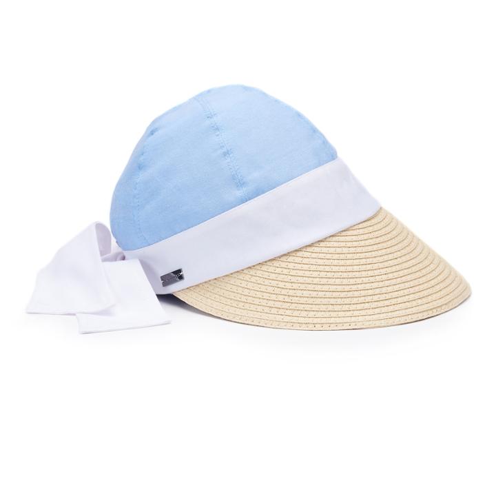 Women's Betmar Evi Back Tie Sun Hat, Blue