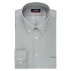 Big & Tall Chaps Regular-fit Herringbone Wrinkle-free Dress Shirt, Men's, Size: 18.5 35/6t, Silver