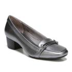 Lifestride Evette Women's High Heel Loafers, Size: 7.5 Wide, Grey
