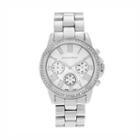 Journee Collection Women's Crystal Watch, Grey