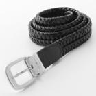 Croft & Barrow&reg; Basket-weave Reversible Faux-leather Belt - Extended Size, Men's, Size: 46, Brown
