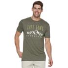 Men's Sonoma Goods For Life&trade; Life Long Adventure Tee, Size: Medium, Dark Green