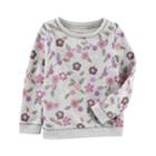 Girls 4-12 Oshkosh B'gosh Floral Print Sweatshirt, Size: 12