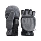 Boys 4-20 Tek Gear Warmtek Convertible Flip-top Mittens, Size: 4-7, Med Grey