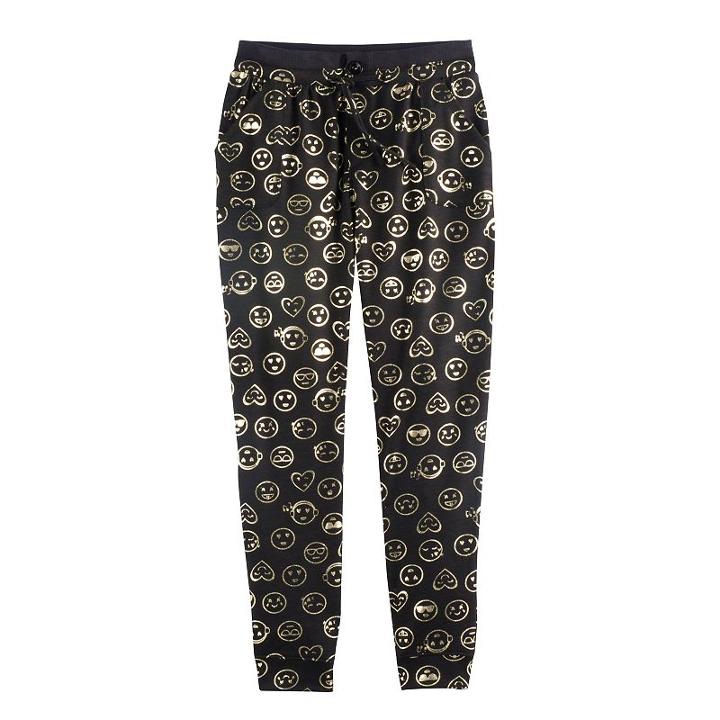 Girls 7-16 & Plus Size So&reg; Pocket Jogger Pants, Size: 16, Black