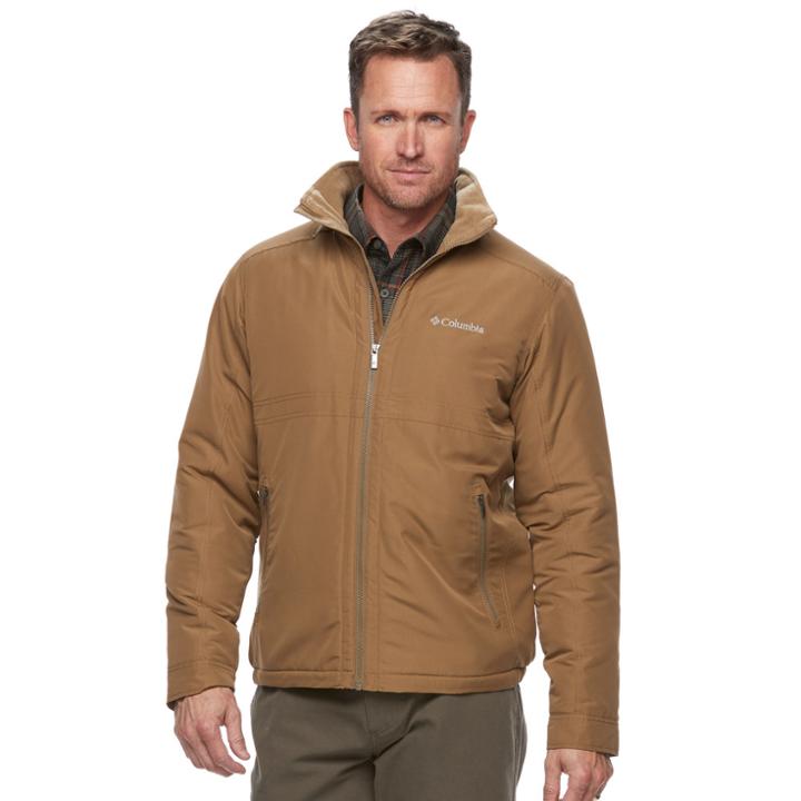 Big & Tall Columbia Northern Voyage Jacket, Men's, Size: 2xb, Lt Brown