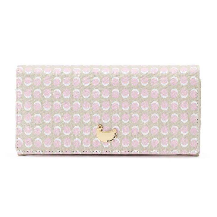 Buxton Dotty Dots Expandable Clutch, Women's, Light Pink