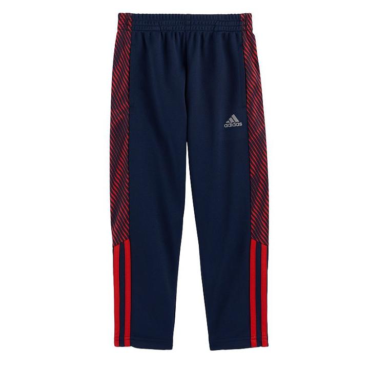 Boys 4-7x Adidas Helix Vibe Striker 17 Zip Ankle Pants, Size: 7, Blue Other