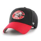 Adult '47 Brand Cincinnati Reds Two-toned Mvp Hat, Men's, Black