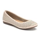 Croft & Barrow&reg; Women's Ortholite Cutout Ballet Flats, Size: 9 Wide, Light Blue