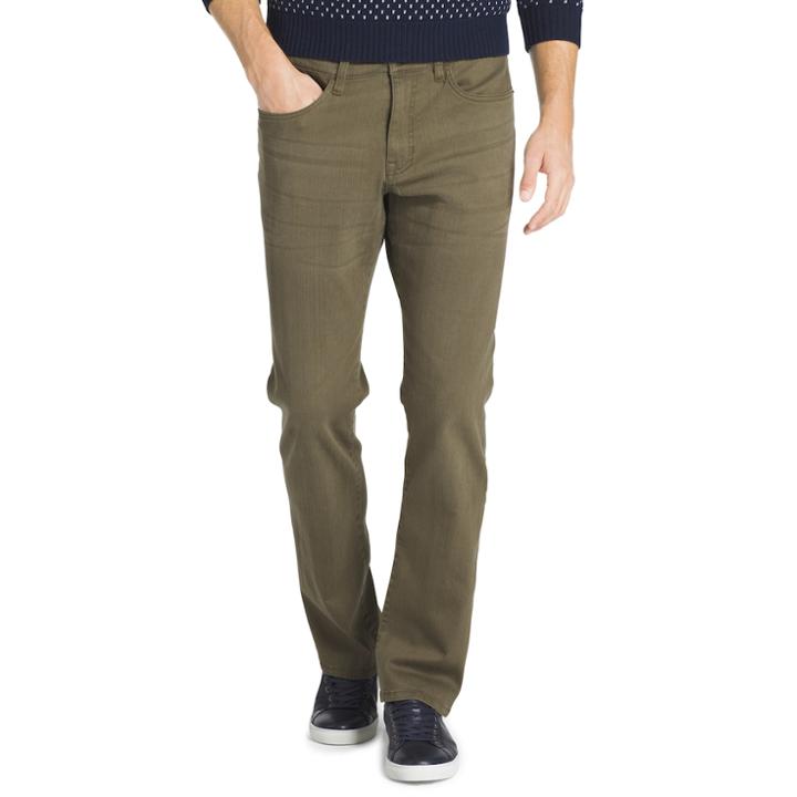 Men's Izod Relaxed-fit Stretch Performance Jeans, Size: 40x32, Med Green