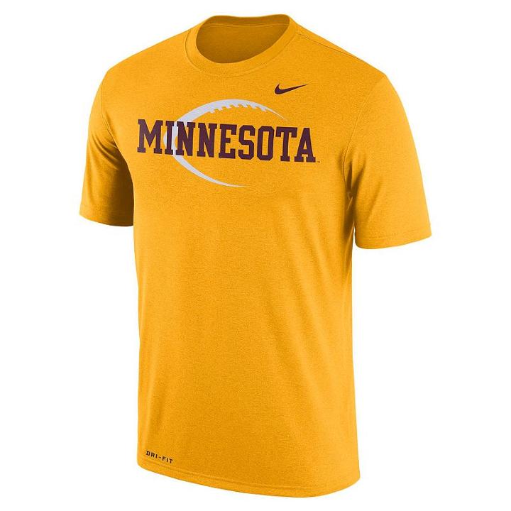 Men's Nike Minnesota Golden Gophers Legend Icon Dri-fit Tee, Size: Large, Gold