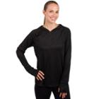 Women's Jockey Sport Helix Jacquard Workout Hoodie, Size: Small, Oxford