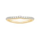 Love 360 14k Gold 1/4 Carat T.w. Diamond Wedding Ring, Adult Unisex, Size: 6, White