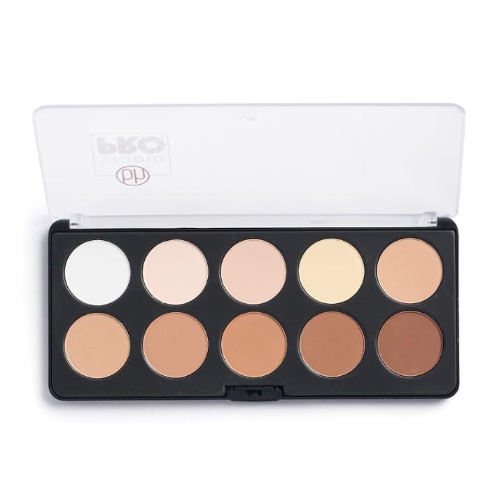 Bh Cosmetics Studio Pro Shade & Define 10-color Contour Palette, Multicolor