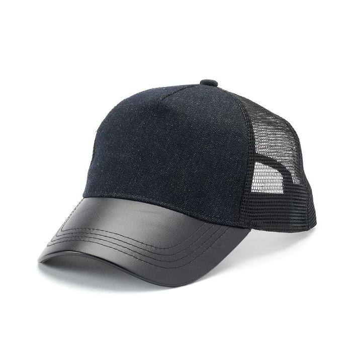 Madden Nyc Women's Denim Mashup Baseball Cap, Oxford