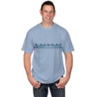 Men's Newport Blue Tropical Graphic Tee, Size: Medium, Blue Other