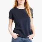 Women's Levi's&reg; Peplum Tee, Size: Xs, Blue Other