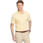 Men's Izod Solid Polo, Size: Medium, Med Yellow