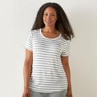 Plus Size Sonoma Goods For Life&trade; The Everyday Tee, Women's, Size: 1xl, Grey