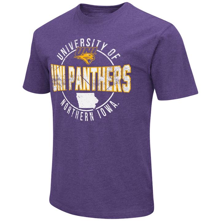 Men's Northern Iowa Panthers Game Day Tee, Size: Small, Drk Purple