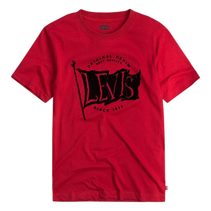 Boys' 8-20 Levi's&reg; Graphic Tee, Size: Small, Dark Red