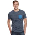 Men's Urban Pipeline&reg; Scoop-hem Tee, Size: Xl, Dark Blue