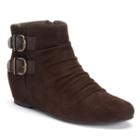 Andrew Geller Margot Women's Ankle Boots, Size: Medium (8.5), Dark Brown