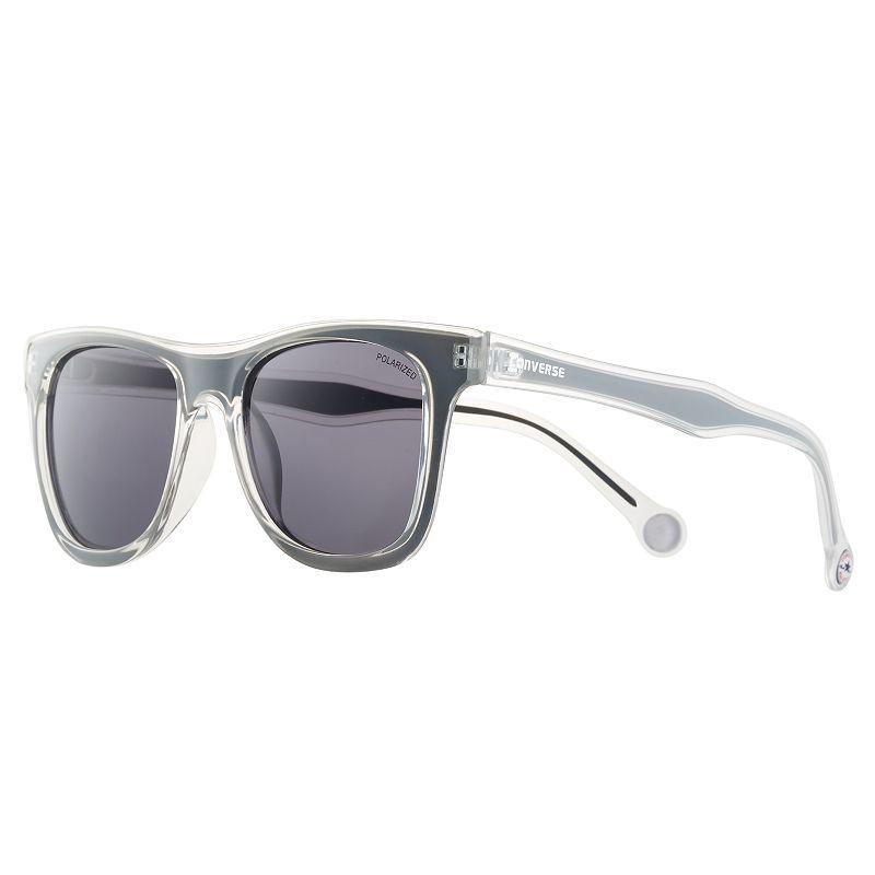 Converse H051 52mm Chuck Taylor Polarized Square Sunglasses, Adult Unisex,  Grey | LookMazing