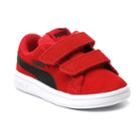 Puma Smash V2 Preschool Boys' Water Resistant Sneakers, Size: 8 T, Red