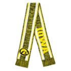 Forever Collectibles Iowa Hawkeyes Knit Scarf, Adult Unisex, Multicolor