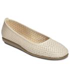 A2 By Aerosoles Solsa Dance Women's Stitch 'n Turn Ballet Flats, Size: Medium (9.5), Natural