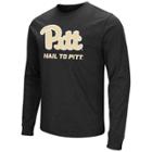Men's Campus Heritage Pitt Panthers Logo Long-sleeve Tee, Size: Xl, Grey (charcoal)