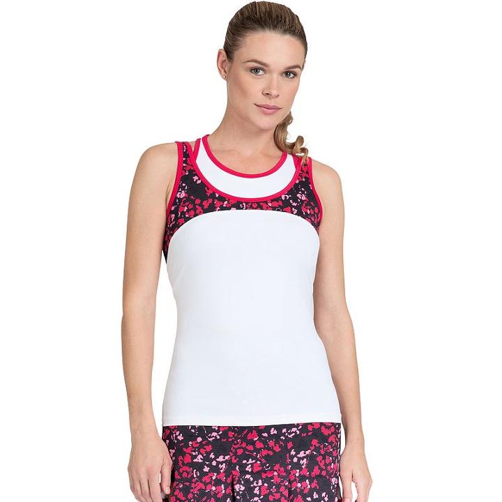 Women's Tail Carmen Tennis Tank, Size: Xl, White