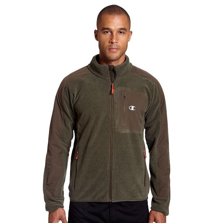 Big & Tall Champion Versatile Mockneck Jacket, Men's, Size: 4xb, Green