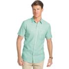 Men's Izod Dockside Classic-fit Chambray Woven Button-down Shirt, Size: Xl, Green Oth