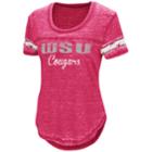 Women's Campus Heritage Washington State Cougars Double Stag Tee, Size: Small, Brt Red