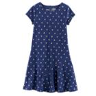 Disney's Minnie Mouse Girls 4-7 Asymmetrical Dress By Jumping Beans&reg;, Girl's, Size: 6x, Blue (navy)