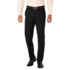 Men's J.m. Haggar Premium Slim-fit 4-way Stretch Flat-front Dress Pants, Size: 32x32, Black
