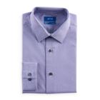 Men's Apt. 9&reg; Slim-fit Premier Flex Collar Stretch Dress Shirt, Size: 17.5-32/33, Purple