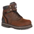 Georgia Boot Brookville Men's 6-in. Waterproof Work Boots, Size: 13 Wide, Dark Brown