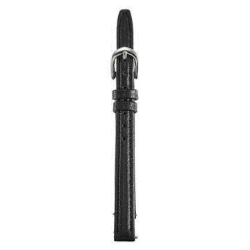Kreisler Unisex Leather Watch Band - Tx48709bk, Black