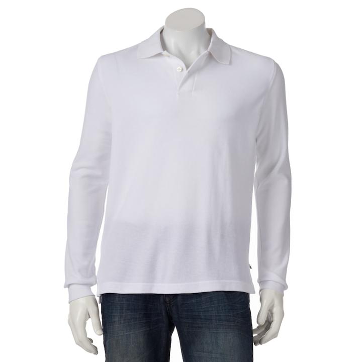Lee Slim-fit Pique Polo - Men, Size: Small, White