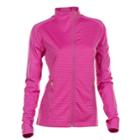 Plus Size Nancy Lopez Quake Thumb Hole Golf Jacket, Women's, Size: 1xl, Brt Pink