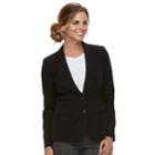 Women's Apt. 9&reg; Blazer, Size: 8, Black