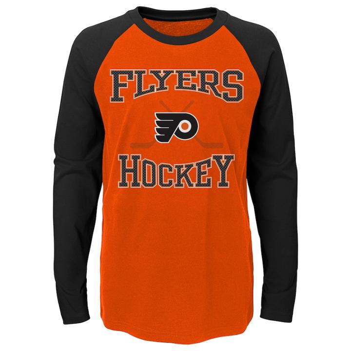 Boys 8-20 Philadelphia Flyers Morning Skate Tee, Size: Xl 18-20, Orange